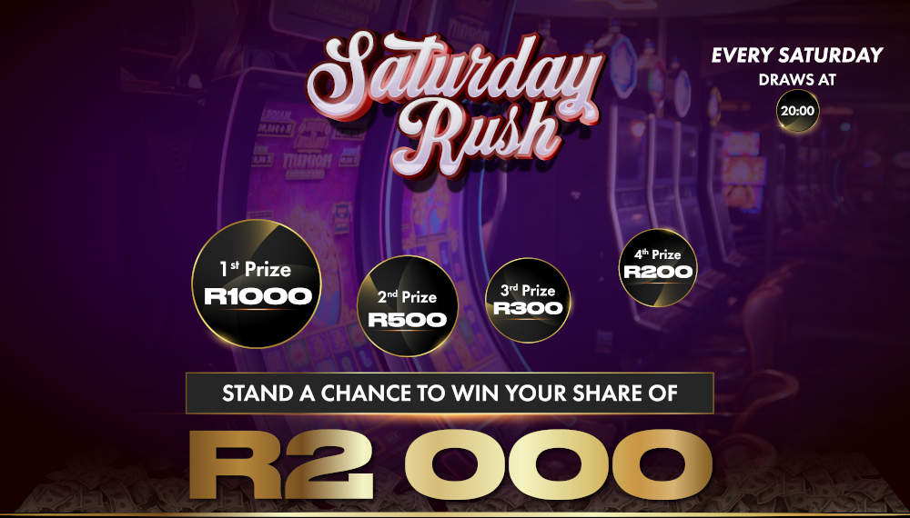 Saturday Rush, Your Weekend Winning Adventure